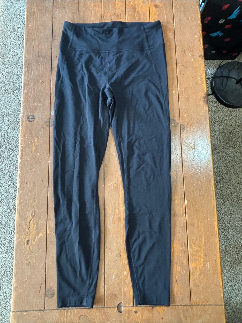 Allbirds Natural Merino Wool Leggings with High-Rise Waist